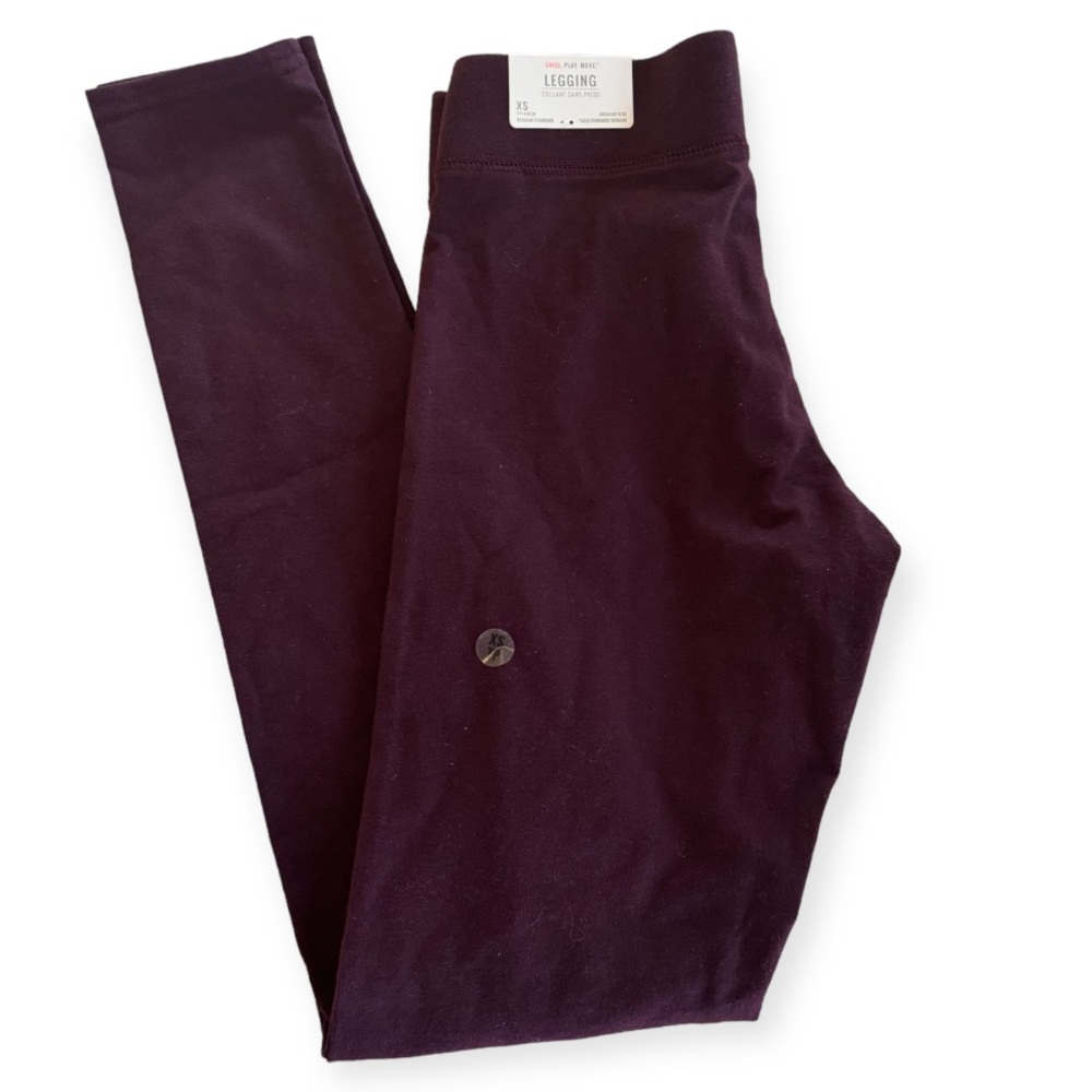 NWT American Eagle leggings burgundy XS